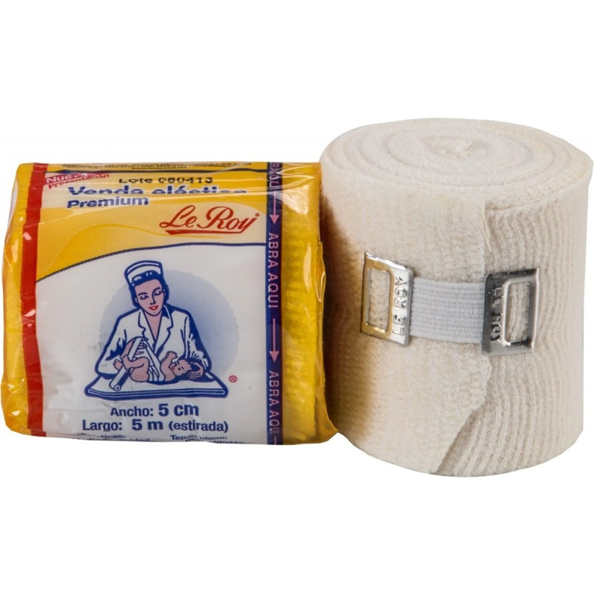 1 PAIR LE ROY AUTHENTIC MEXICAN Boxing Hand Wraps - Image 3