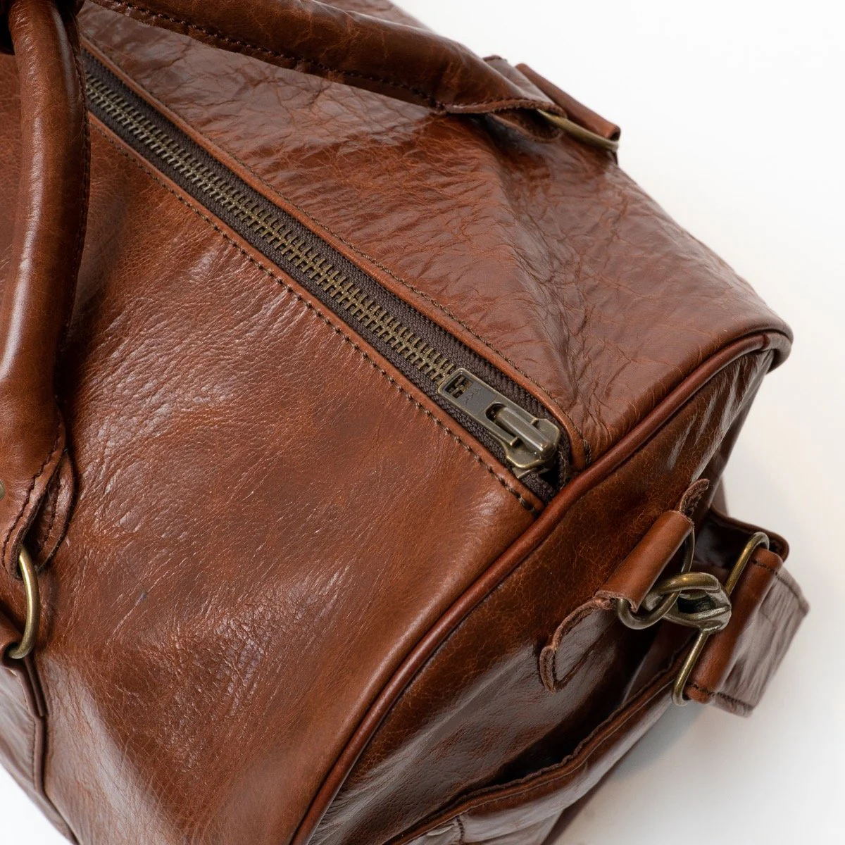1910 LEATHER GYM BAG - Image 5