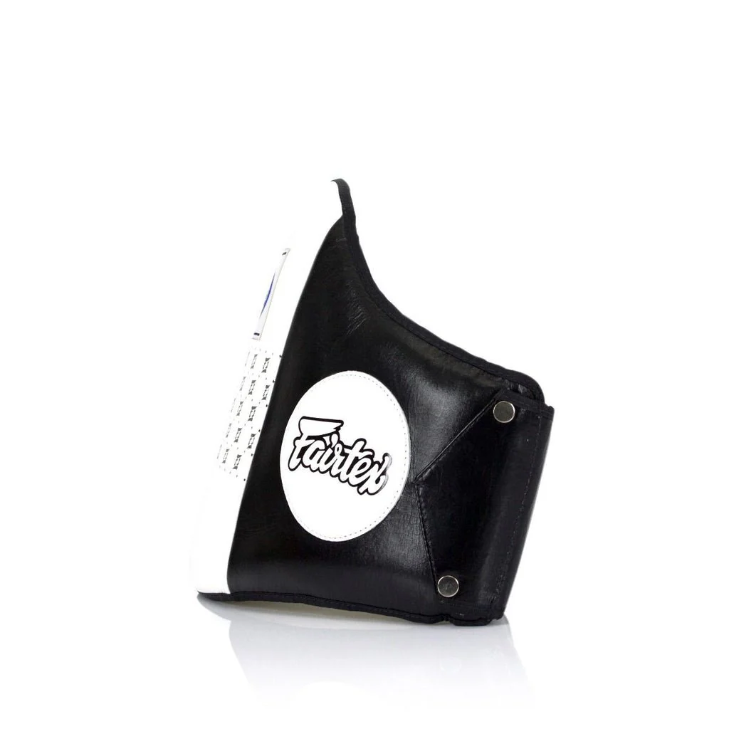 FAIRTEX BPV1 STANDARD LEATHER BELLY PAD – HOOK & LOOP WAIST WRAP - Image 4