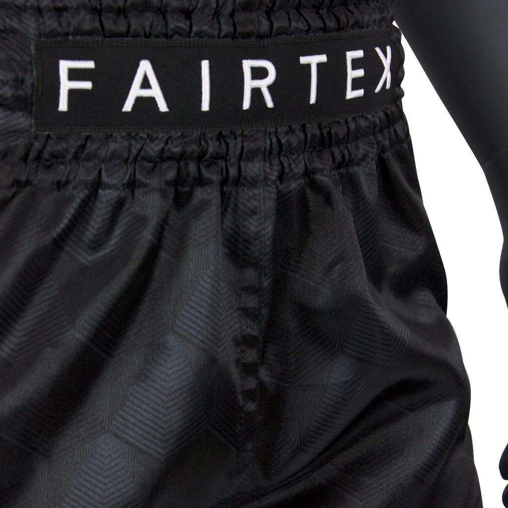 FAIRTEX MUAY THAI SHORTS – BS1901 STEALTH BLACK - Image 5