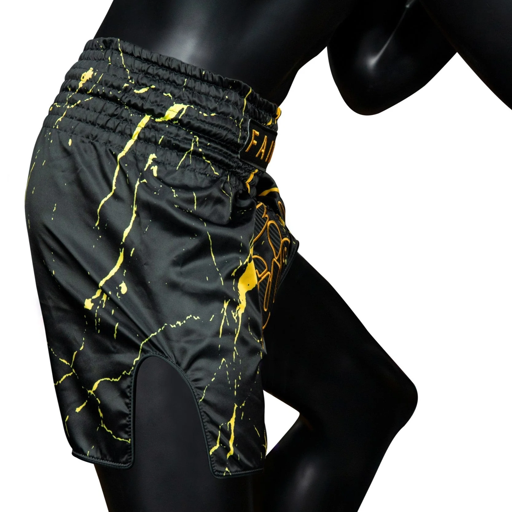 FAIRTEX MUAY THAI SHORTS - BS1947 BLACK MARBLE - Image 5