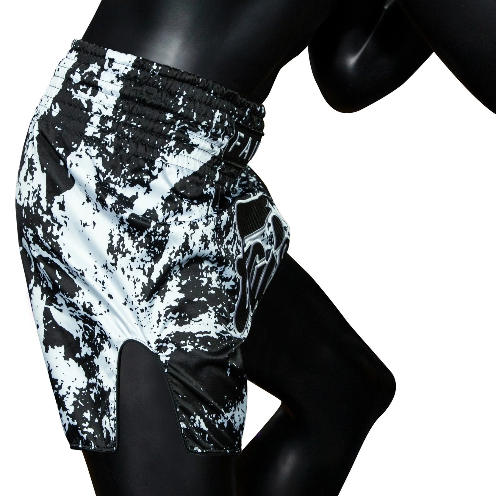 FAIRTEX MUAY THAI SHORTS - BS1949 GRUNGE BLACK - Image 4
