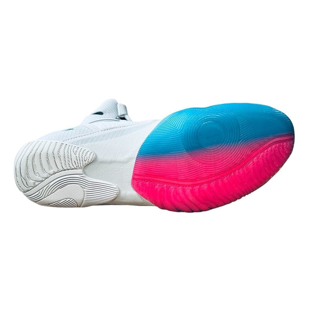 Nike HyperKO 2 - Olympic Limited Edition Boxing Boots - White/Hyper Violet/Light Bone - Image 5