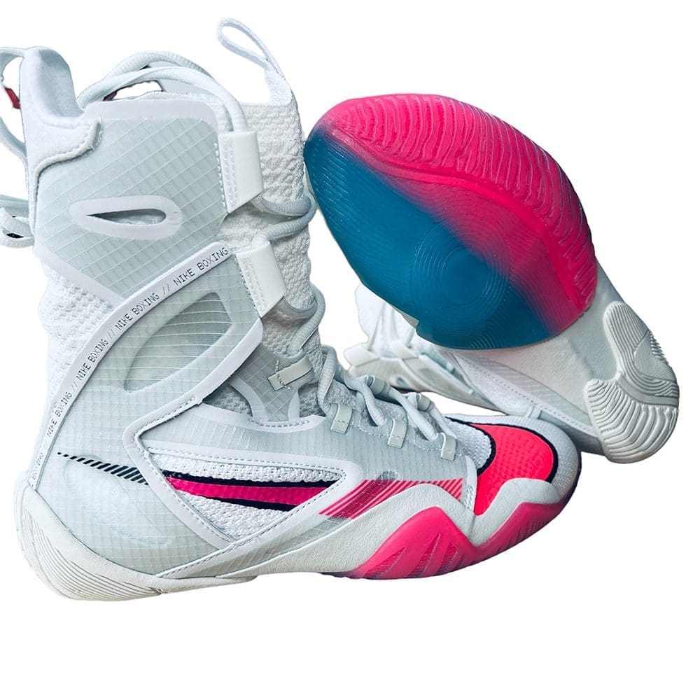 Nike HyperKO 2 - Olympic Limited Edition Boxing Boots - White/Hyper Violet/Light Bone - Image 6
