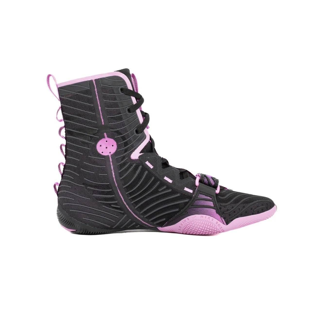 Nike HyperKO 3 Boxing Shoes - Black/Pink - Image 3