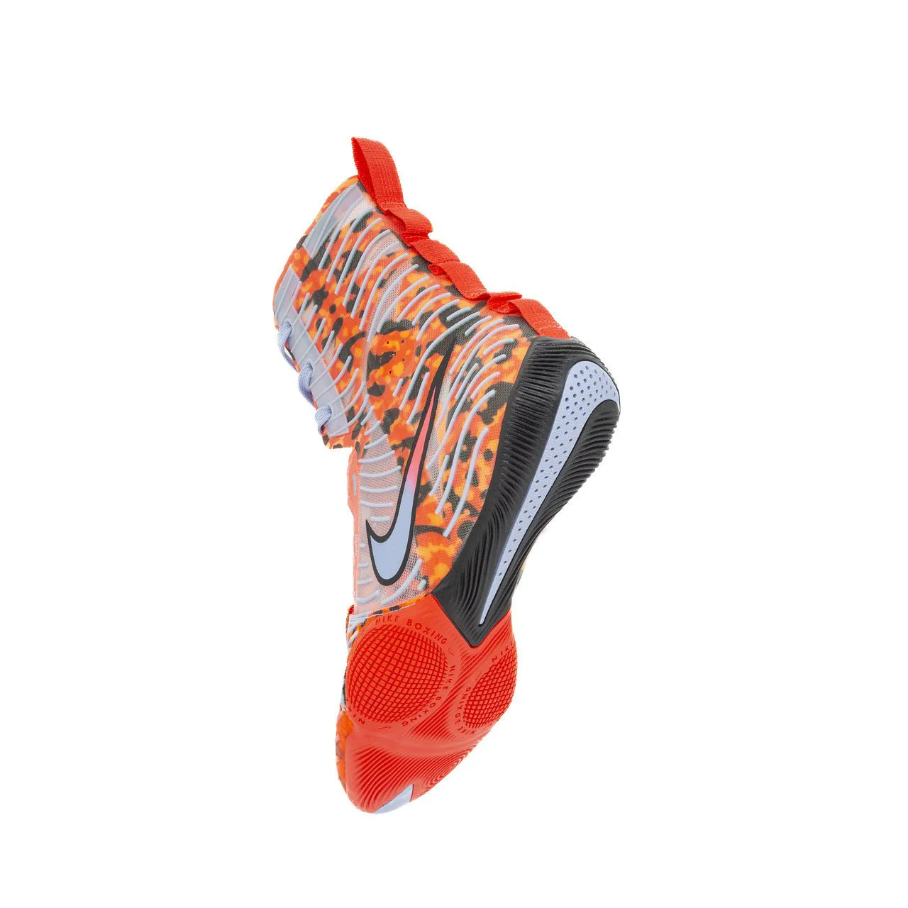 Nike HyperKO 3 SE Boxing Shoes - Bright Crimson/Aluminum-Black - Image 6