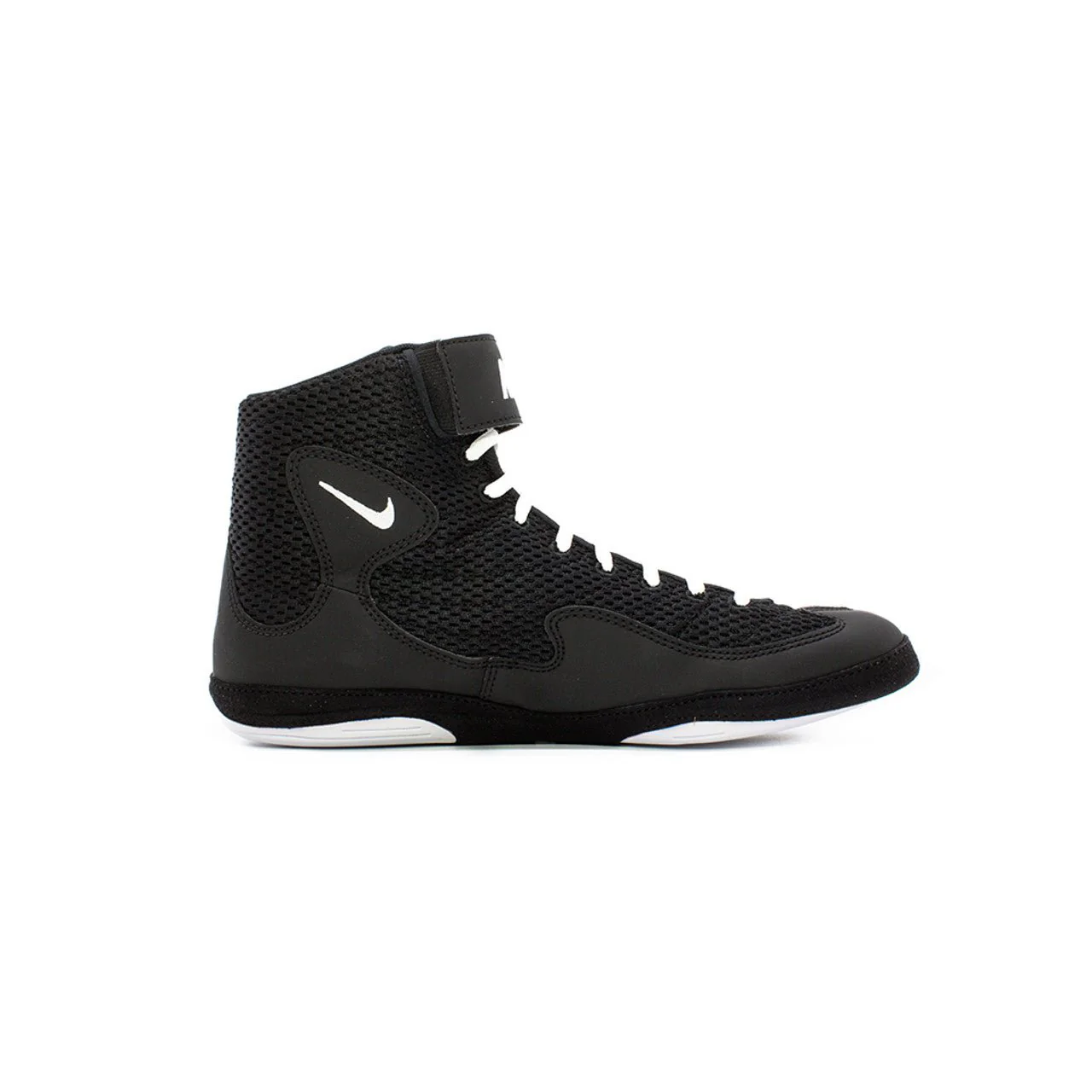Nike Inflict 3 Wrestling Shoes - Black/White - Image 3