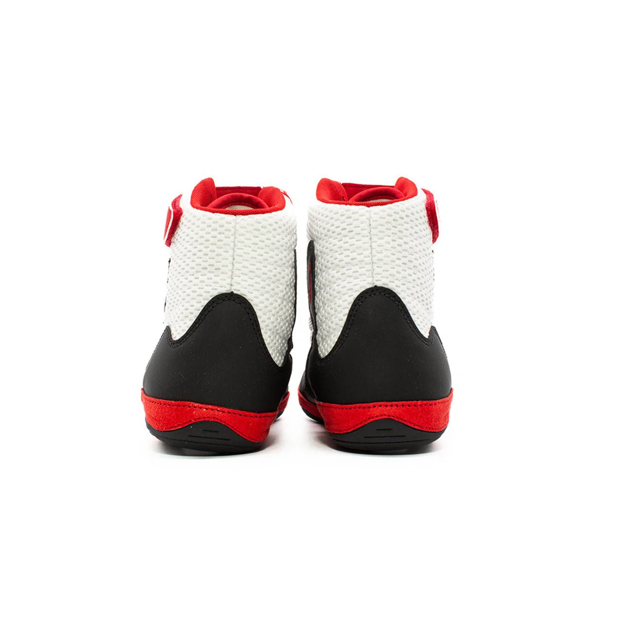 Nike Inflict 3 Wrestling Shoes - White / Red / Black - Image 8