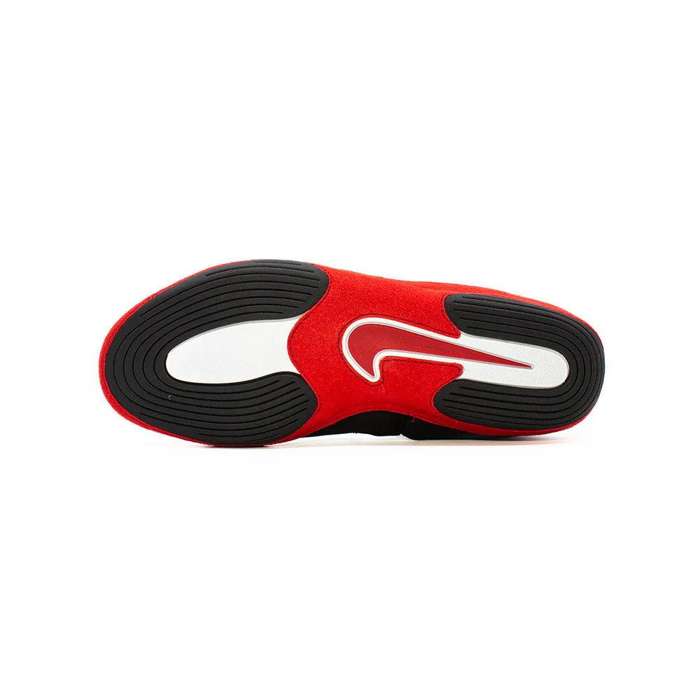 Nike Inflict 3 Wrestling Shoes - White / Red / Black - Image 9