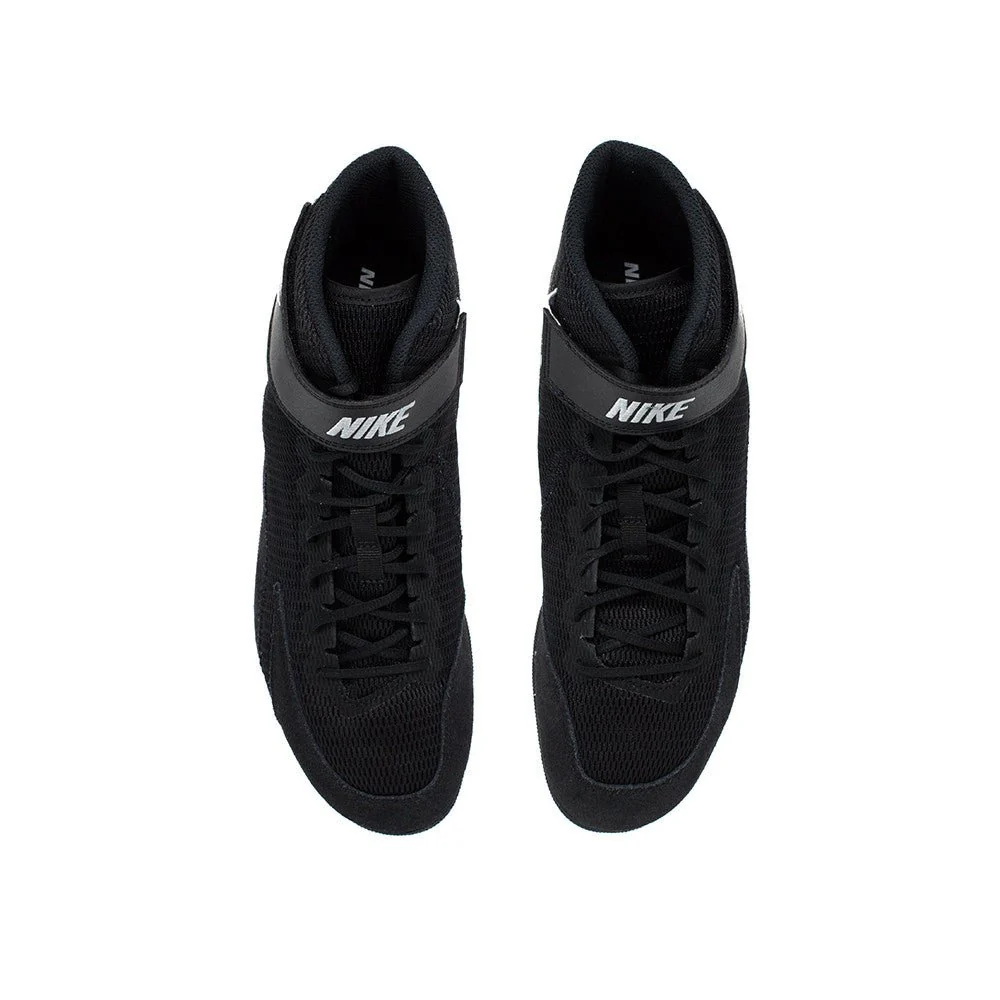 Nike Speedsweep VIII Wrestling Shoes - Black/White-Black/Wolf Grey - Image 8