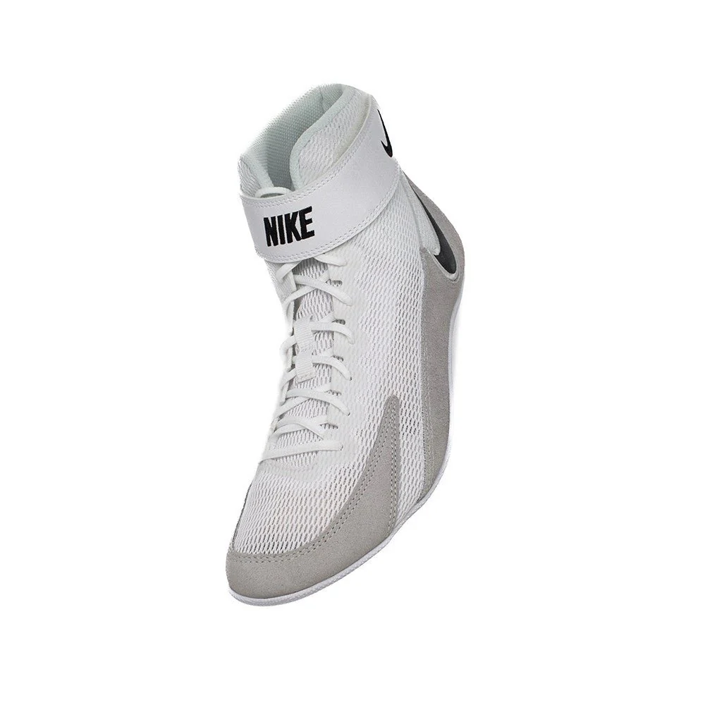 Nike Speedsweep VIII Wrestling Shoes - White/Black-White/Photon Dust - Image 6