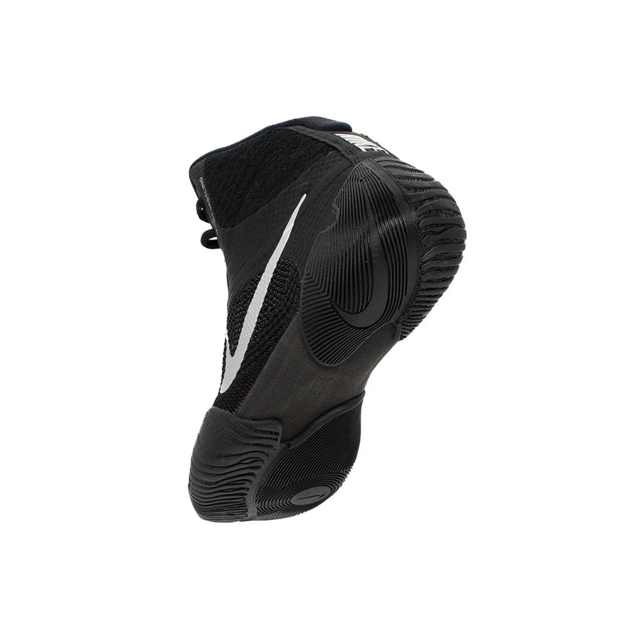 Nike Tawa Wrestling Shoes - Black/Metallic Silver - Image 7