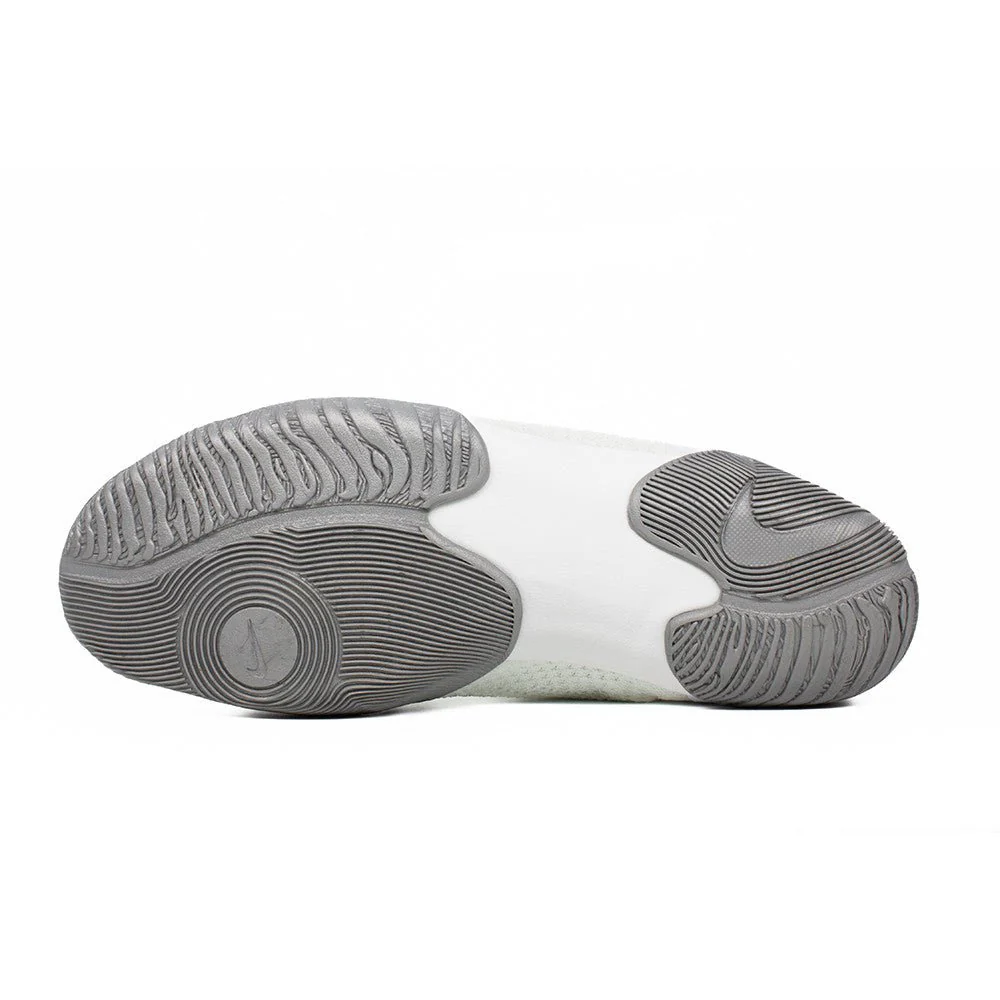 Nike Tawa Wrestling Shoes - White/Metallic Silver - Image 10