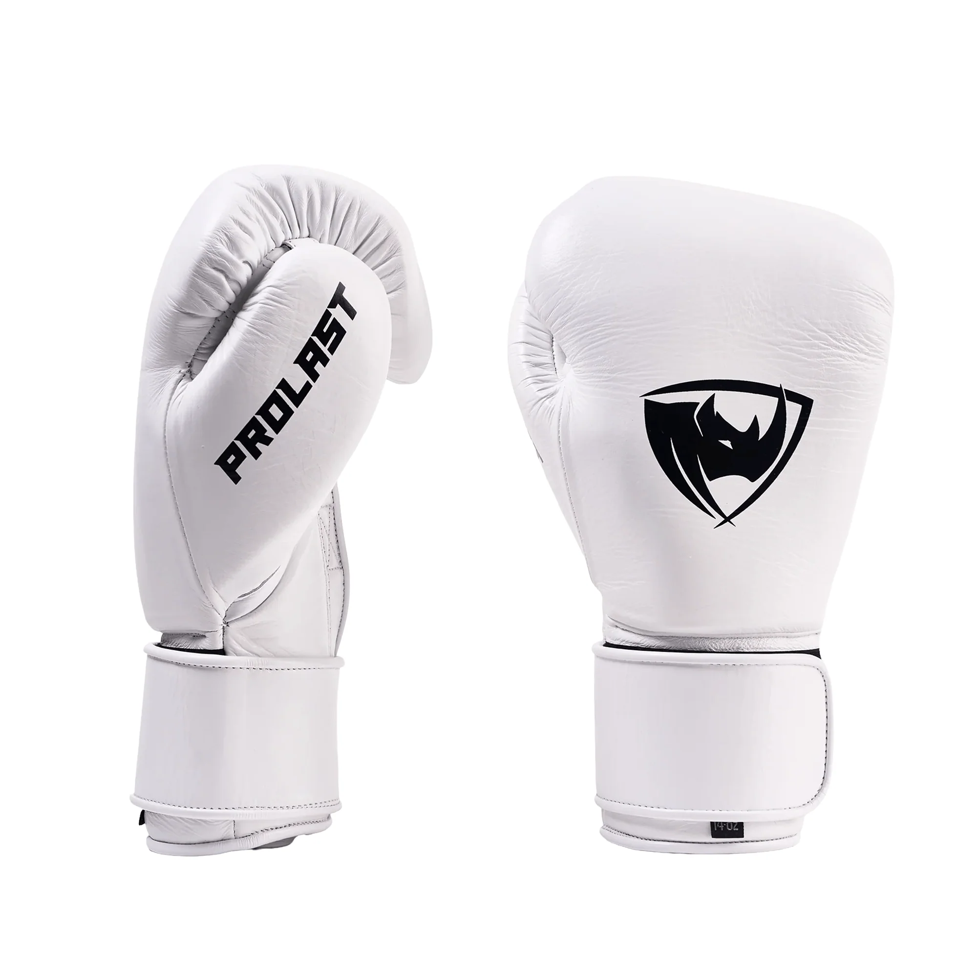 Prolast PG Professional Boxing Gloves Columbian White - Velcro ( Hand Made )