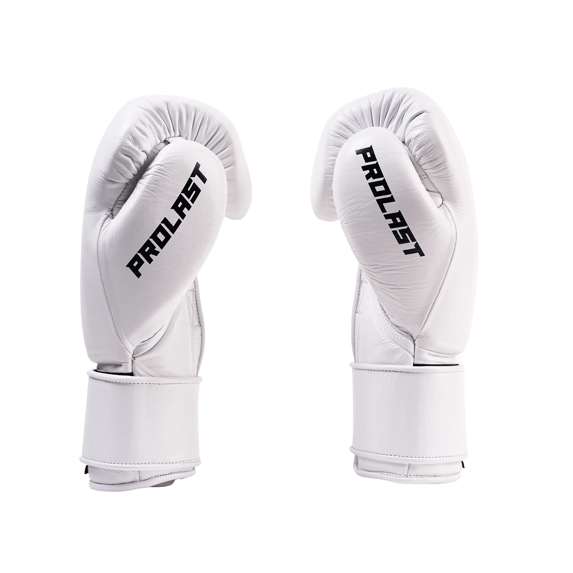 Prolast PG Professional Boxing Gloves Columbian White - Velcro ( Hand Made ) - Image 4