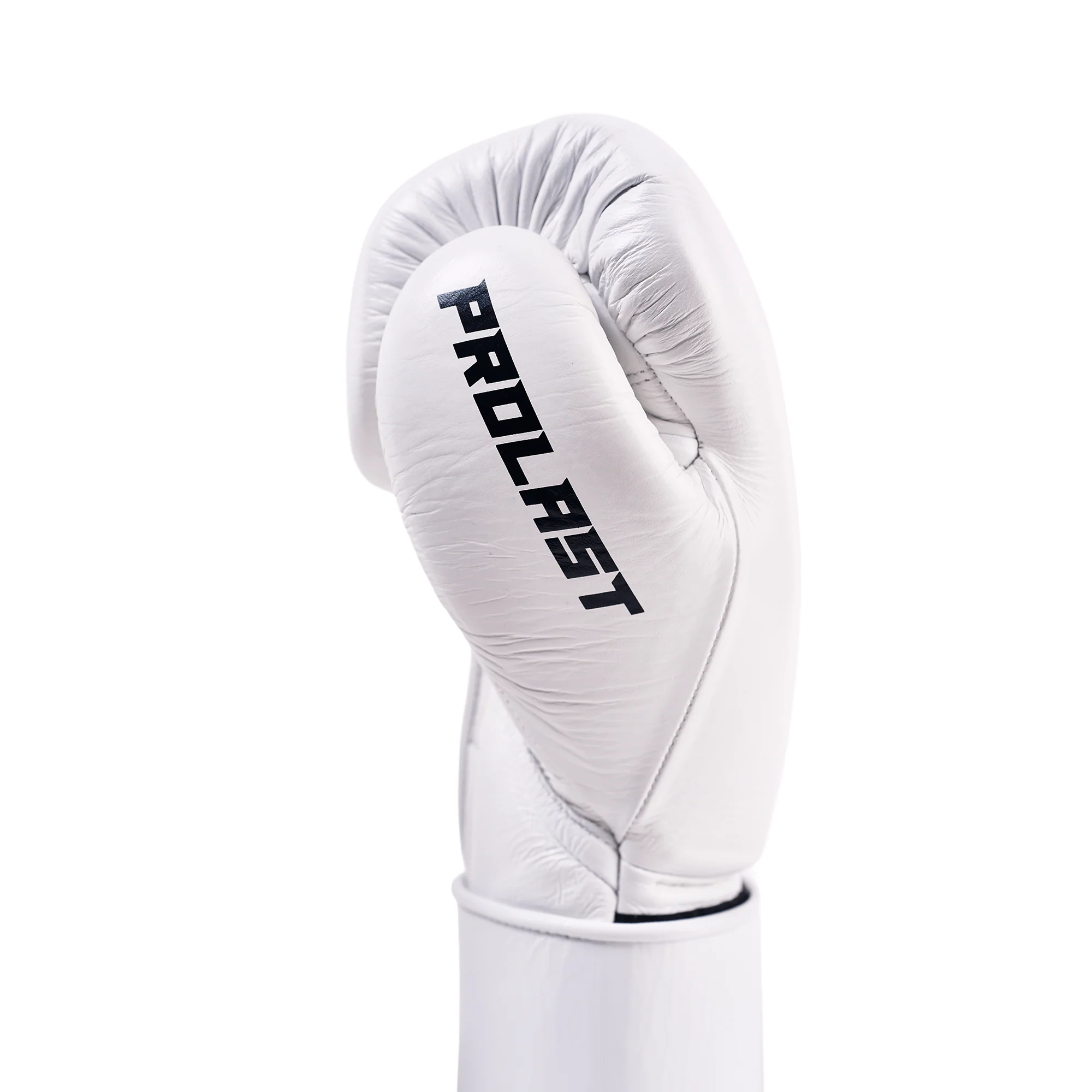 Prolast PG Professional Boxing Gloves Columbian White - Velcro ( Hand Made ) - Image 5