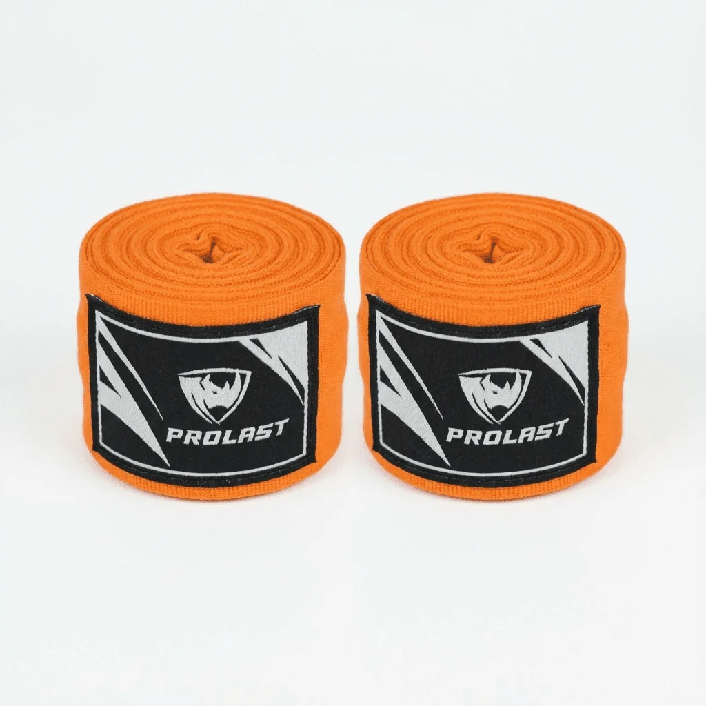 Prolast Professional Boxing 180' ORANGE PUNCH Hand Wraps - Image 3