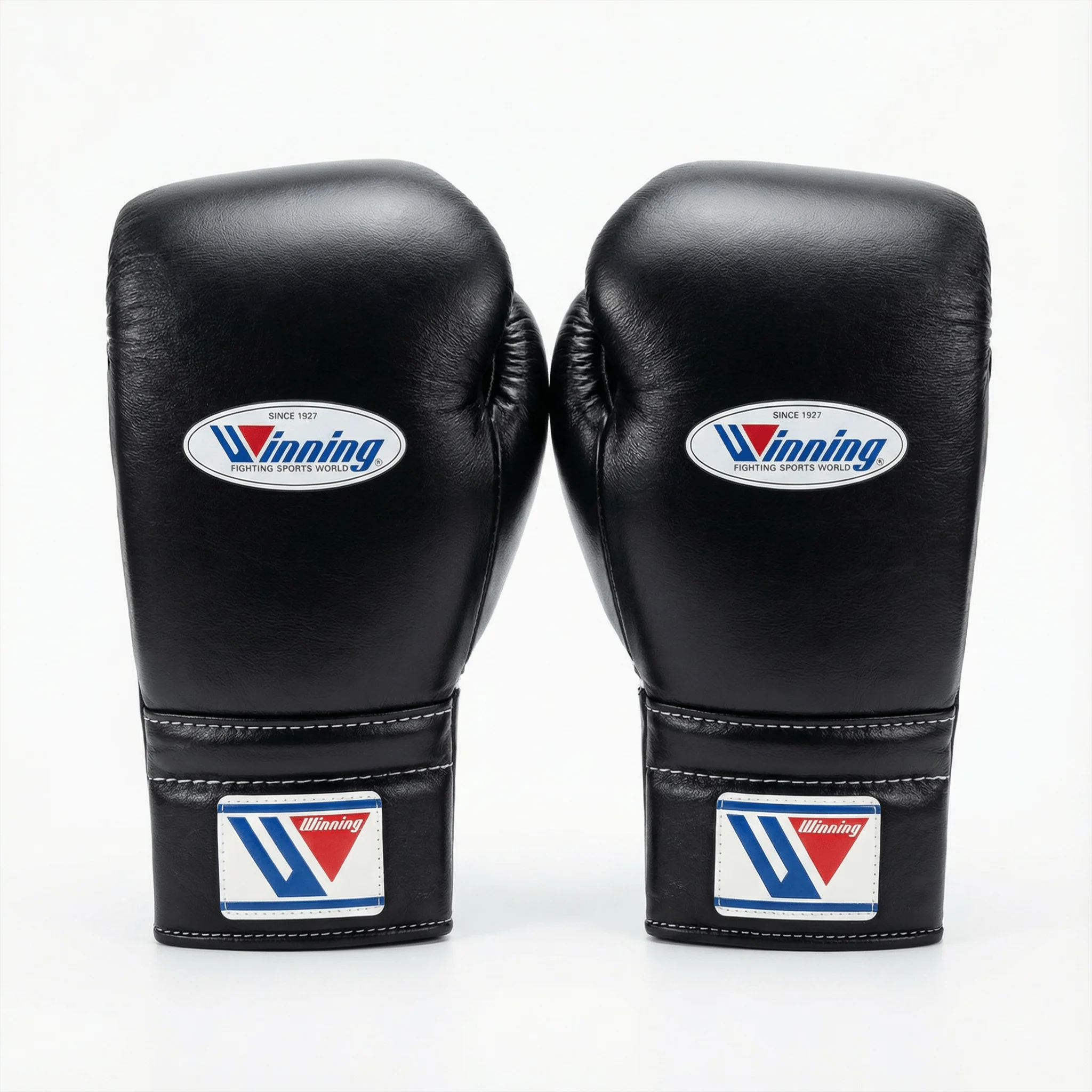 WINNING LACE-UP BOXING GLOVES - BLACK - Image 3