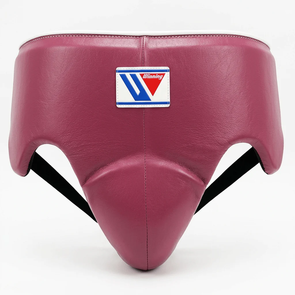Winning Standard Cut Groin Protector - Wine Red