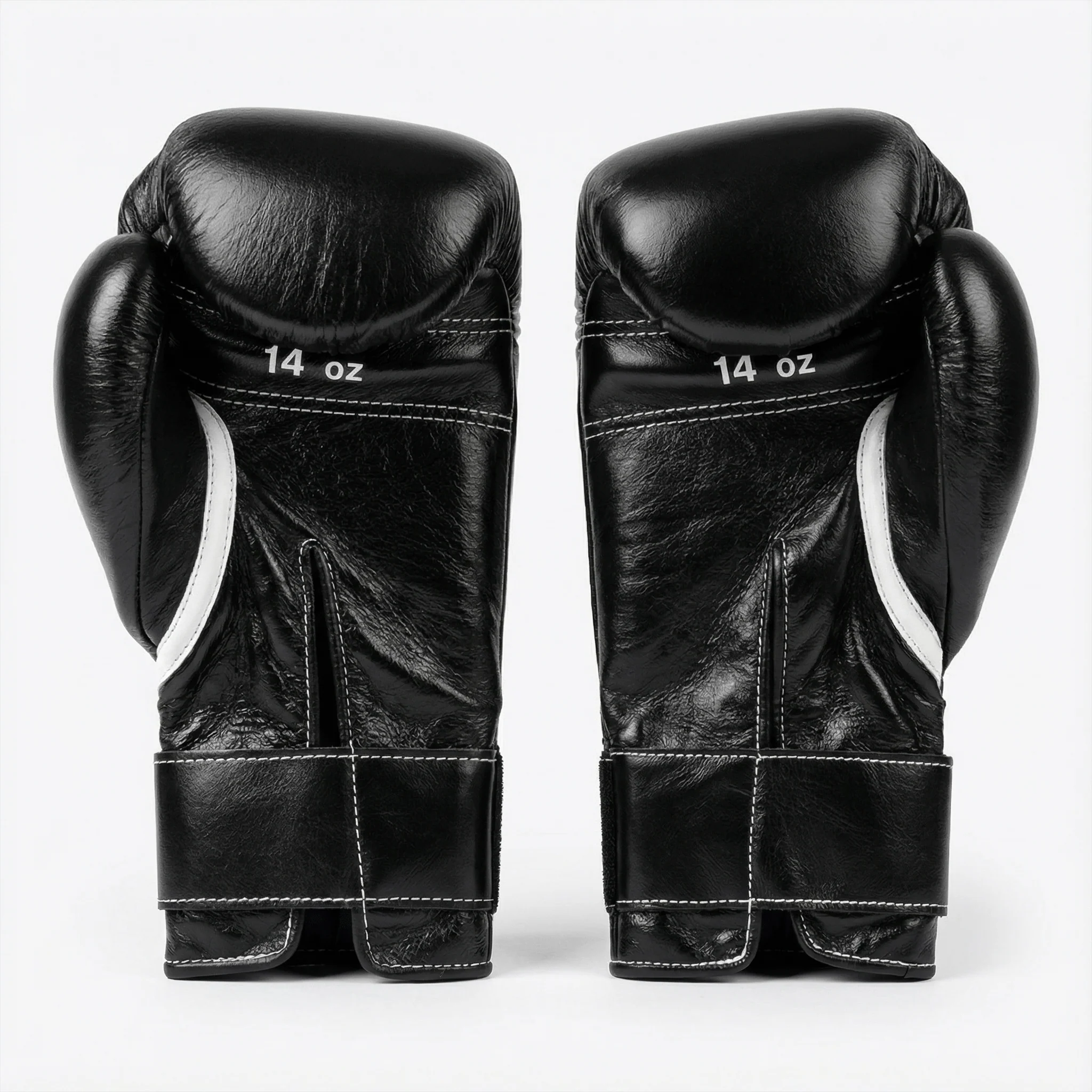 WINNING VELCRO BOXING GLOVES - BLACK - Image 3